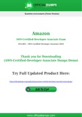 AWS-Certified-Developer-Associate Dumps - Pass with Latest Amazon AWS-Certified-Developer-Associate Exam Dumps