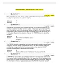 NURS 6650  Midterm & Final Exam  BINDLE Study Guide 2020/2021 (Questions and Correct Answers ) Graded A+