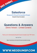 Reliable And Updated Salesforce Nonprofit-Cloud-Consultant Dumps PDF