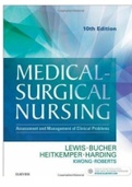Lewis: Medical-surgical Nursing 10th Edition Test Bank