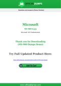 MS-900 Dumps - Pass with Latest Microsoft MS-900 Exam Dumps