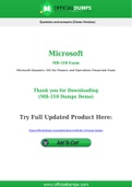 MB-310 Dumps - Pass with Latest Microsoft MB-310 Exam Dumps