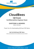 CloudBees CJE Dumps - Prepare Yourself For CJE Exam