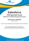 Salesforce CPQ-Specialist Dumps - Prepare Yourself For CPQ-Specialist Exam