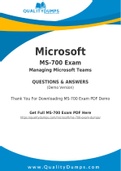 Microsoft MS-700 Dumps - Prepare Yourself For MS-700 Exam