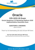 Oracle 1Z0-1032-20 Dumps - Prepare Yourself For 1Z0-1032-20 Exam