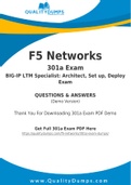 F5 Networks 301a Dumps - Prepare Yourself For 301a Exam