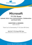 Microsoft 77-731 Dumps - Prepare Yourself For 77-731 Exam