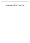 Interventie strategie integrale veiligheidskunde aan de Hogeschool Utrecht &lpar;Alle leerstof samengevat&rpar;