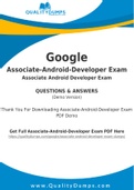 Google Associate-Android-Developer Dumps - Prepare Yourself For Associate-Android-Developer Exam