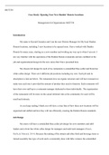 week 2 Dunkin Donuts&period;docx  MGT330  Case Study&colon; Opening Your New Dunkin Donuts Locations  Management for Organizations MGT330  Introduction  My name is Krystal Gonzalez and I am the new District Manager for My local Dunkin Donuts locations&comma; including 5 new