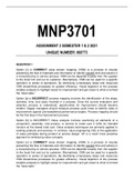 MNP3701 Assignment 2 Semester 1 & 2 2021