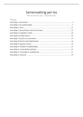 Samenvattingen per les