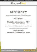 CSA Questions [2021] Get 100% Actual CSA Questions and Answers PDF