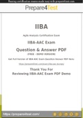 IIBA-AAC Exam - Easy to Pass Just Follow The Instructions - 100% Working