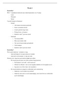 Hoorcollege aantekeningen en Samenvatting boek LOB deel A & B (VU)