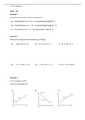 IB SL Voronoi diagrams - complete study guide with answers. 10 page complete summary 