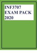 INF3707 EXAM PACK 2020