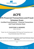 ACFE CFE-Financial-Transactions-and-Fraud-Schemes Dumps - Prepare Yourself For CFE-Financial-Transactions-and-Fraud-Schemes Exam