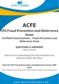 ACFE CFE-Fraud-Prevention-and-Deterrence Dumps - Prepare Yourself For CFE-Fraud-Prevention-and-Deterrence Exam