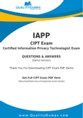 IAPP CIPT Dumps - Prepare Yourself For CIPT Exam
