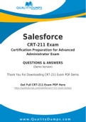 Salesforce CRT-211 Dumps - Prepare Yourself For CRT-211 Exam