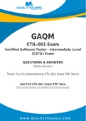 GAQM CTIL-001 Dumps - Prepare Yourself For CTIL-001 Exam