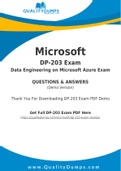 Microsoft DP-203 Dumps - Prepare Yourself For DP-203 Exam