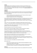 Volledige samenvatting van Het goede leven en de vrije markt
