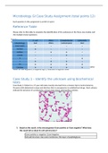 BIOS 242 Week 7 Assignment; Microbiology GI Case Study