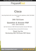 300-720 Exam - Easy to Pass Just Follow The Instructions - 100% Working