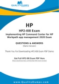 HP HP2-I08 Dumps - Prepare Yourself For HP2-I08 Exam