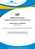 HP HPE0-V14 Dumps - Prepare Yourself For HPE0-V14 Exam