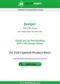 Valid [2021 New] Juniper JN0-1302 Exam Dumps