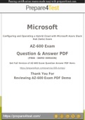 AZ-600 Exam - Easy to Pass Just Follow The Instructions - 100% Working