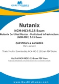 Nutanix NCM-MCI-5-15 Dumps - Prepare Yourself For NCM-MCI-5-15 Exam