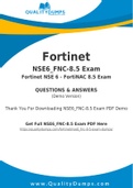 Fortinet NSE6_FNC-8-5 Dumps - Prepare Yourself For NSE6_FNC-8-5 Exam
