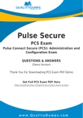 Pulse Secure PCS Dumps - Prepare Yourself For PCS Exam