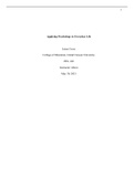 Applying Psychology to Everyday Life
