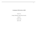 Evaluating the NIMN website on ADHD