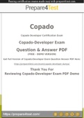 Copado-Developer Exam - Easy to Pass Just Follow The Instructions - 100% Working