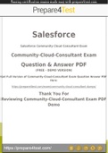 Community-Cloud-Consultant Exam - Easy to Pass Just Follow The Instructions - 100% Working