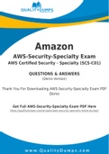 Amazon AWS-Security-Specialty Dumps - Prepare Yourself For AWS-Security-Specialty Exam
