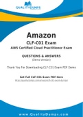Amazon CLF-C01 Dumps - Prepare Yourself For CLF-C01 Exam