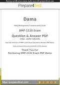 DMF-1220 Questions [2021] Get 100% Actual DMF-1220 Questions and Answers PDF