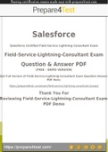 Field-Service-Lightning-Consultant Exam - Easy to Pass Just Follow The Instructions - 100% Working
