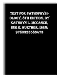 Test Bank for Pathophysiology, 8th Edition, by Kathryn L. .pdf
