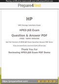 HPE0-J68 Questions [2021] Get 100% Actual HPE0-J68 Questions and Answers PDF
