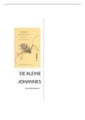 Boekverslag Nederlands Frederik van Eeden en  'De kleine Johannes', ISBN: 9789079133024