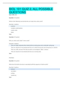 BIOL 101 QUIZ 2&comma; ALL POSSIBLE QUESTIONS